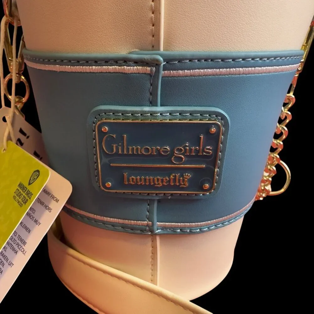Gilmore Girls Loungefly Lukes Diner Coffee Cup Crossbody Bag Scented Faux Leathe - Picture 2 of 5